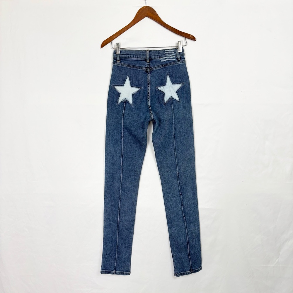 REVICE‎ Rising Star Skinny Straight Jeans Medium Wash Size 26